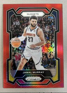 299枚限定 2023-24 Panini Prizm Jamal Murray Red Prizm - Denver Nuggets NBAカード