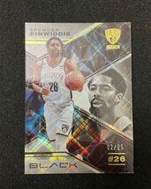 25枚限定 2022-23 Panini Black SPENCER DINWIDDIE GOLD NBAカード_画像1