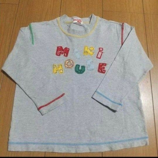 MIKI HOUSE 長袖Tシャツ110 レトロ