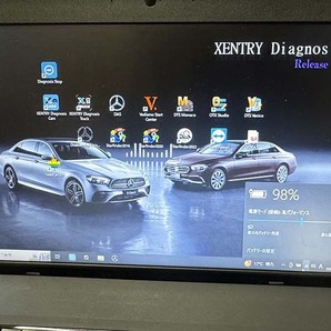 2023.03 ベンツ 日本語完全版 XENTRY DAS Vediamo DTS MONACO ベンツディーラー診断機 こちらはXENTRY PassThru バージョンの画像2