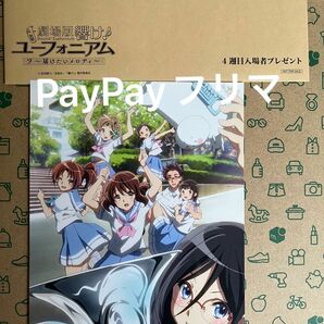 劇場版 響け！ユーフォニアム 届けたいメロディ 4週目特典 イラストカード 北宇治高校吹奏楽部 活動写真