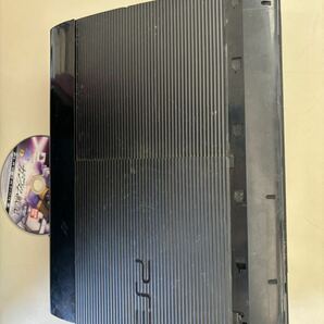 SONYソニー CECH-4200B PS3 プレイステーション3 本体 250GB チャコールブラック ソフトつき、ジャンク品の画像2