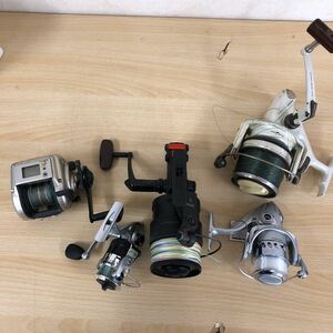 現状品 リール 5本セット品 釣具 SHIMANO 小船 1000EV Daiwa KINGCARBO SS-5000LD 他