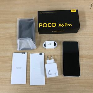 中古品・美品 スマートフォン Xiaomi POCO X6 PRO 5G 512GB グローバル版 SIMフリー 判定:ー スマホ本体・家電