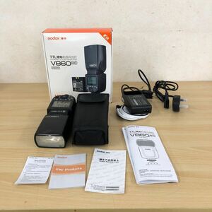 中古品 スピードライト Godox Ving V860II-C E-TTLカメラストロボ ニコン対応 カメラ用アクセサリー・カメラ関連