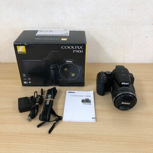 中古品 ニコン Nikon COOLPIX P900 コンパクトデジタルカメラ ブラック クールピクス ボディ・カメラ関連の画像1