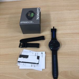  secondhand goods Garmin GARMIN GPS Golf smart watch APPROACH S70 47mm Golf for smart watch body 