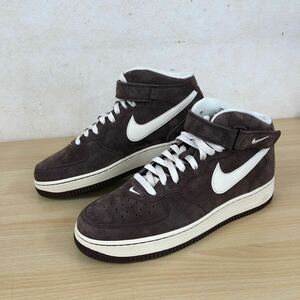 未使用品 靴 NIKE 28.5cm ナイキ エア フォース1 MID ‘07 QS チョコレート DM0107 - 200 Nike AIR FORCE 1 Mid ‘07 QS Chocolate 箱無し