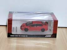 1/64 未開封・未展示品 INNO MODELS HONDA CIVIC FD2 MUGEN RR RED IN64-FD2R-RR イノモデル 無限シビックRR_画像1