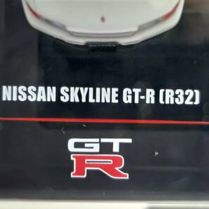 1/64 未開封未展示希少別パーツ&デカール付属品 INNO64 NISSAN SKYLINE GT-R(R32) IN64-R32-WHI CRYSTAL WHITE 別体ホイール・デカール付の画像3