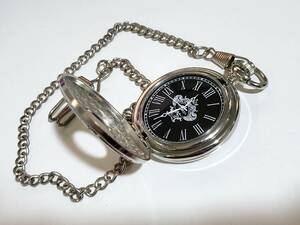  Orobianco pocket watch 3 hands chain * clip attaching Rome figure index magazine appendix goods? Orobianco