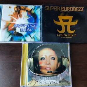 【即決】 【送料無料】 中古CD3枚セット 浜崎あゆみ 「SUPER EUROBEAT presents ayu-ro mix」 「ayu-ro mix 2」「ayu-ro mix 3」の画像1