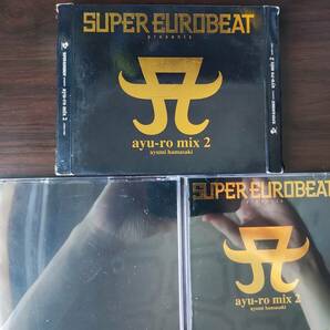 【即決】 【送料無料】 中古CD3枚セット 浜崎あゆみ 「SUPER EUROBEAT presents ayu-ro mix」 「ayu-ro mix 2」「ayu-ro mix 3」の画像7