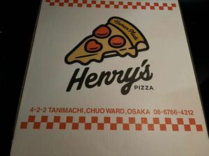 Human Made Henry's Pizza コラボ 箱 ヒューマンメイド ヘンリーズピザ　
