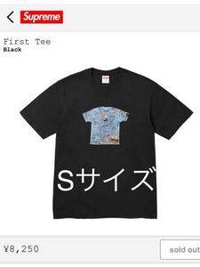 Supreme 30th Anniversary First Tee BLACK Sサイズ シュプリーム 30周年 アニバーサリー ファースト ティー ブラック