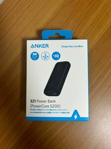 Anker モバイルバッテリー　321Power Bank 未使用品　ブラック