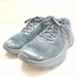 ◇ HOKA ホカ CLIFTON9 カジュアル ストリート クール スニーカー サイズ表記なし ブラック メンズ E