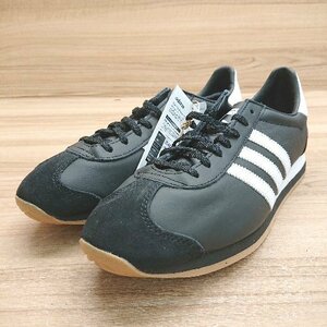 ◇ ◎ ●未使用● adidas アディダス カントリー OG ストリートカジュアル スニーカー サイズ27 ブラック メンズ E