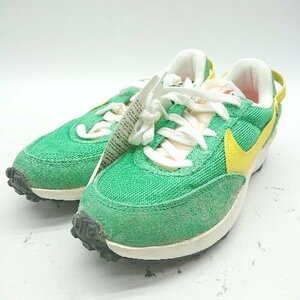 ◇ ◎●未使用● NIKE DX2931-300 ワッフル ビンテージ ロ－カットスニ－カ－ サイズ23.0 スタジアムグリーン レディース E