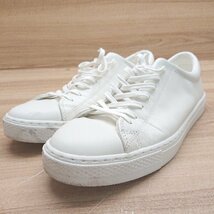 ◇ CONVERSE コンバース 31301810 シンプル キレイめ ロ－カットスニーカー サイズ28.0 ホワイト メンズ E_画像1