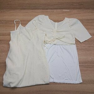 * * one after another NICE CLAUP style camisole One-piece bolero size F ivory series lady's E