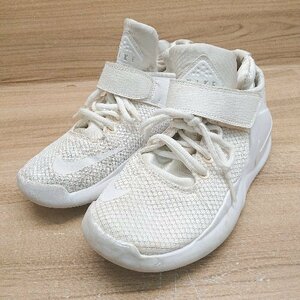 ◇ NIKE ナイキ 844900-100 クワザイ メッシュ素材 ハイカットスニーカー サイズ23.0 ホワイト系 レディース E