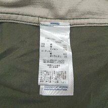 ◇ HILFIGER DENIM ヒルフィガーデニム カラ－ブロック スナップボタン 長袖 オ－バ－シャツ サイズXL カ－キ系 メンズ E_画像5