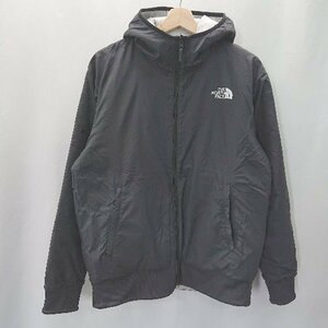 ◇ THE NORTH FACE ザ ノース フェイス リバーシブル テックエアーフーディー 長袖 ジャケット サイズＬ グレー メンズ E