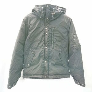 ◇ THE NORTH FACE ザ ノース フェイス 冬 防寒 長袖 マウンテン ショート ダウン コート サイズM ブラック メンズ E