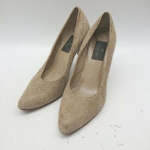 * LANVIN Lanvin COLLECTION dress formal party high heel size 23.5 gray beige lady's E