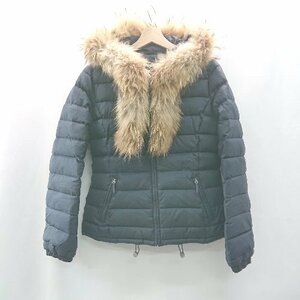 ◇ Max Mara WEEKEND LINE マックスマーラ コーディネート シルエット 長袖 ダウンコート サイズ36 ネイビー レディース E