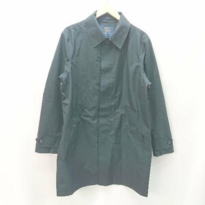 ◇ POLO RALPH LAUREN ポロ ラルフローレン ナイロン　薄手 長袖 ステンカラー コート サイズ170/92A ブラック メンズ E