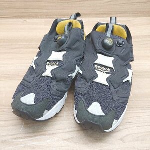 ◇ Reebok リーボック Instapump Fury Osaka ランニング バスケ スニーカー サイズ25.5 イエロー/ブラック メンズ E