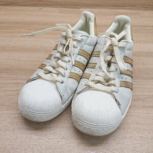 ◇ adidas アディダス PYV702001 Originals SUPERSTAR ロ－カットスニーカー サイズ27.0 ホワイト系 メンズ E