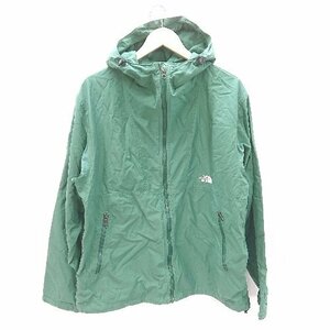 ◇ THE NORTH FACE ノースフェイス NP71530 コンパクトジャケット 登山 長袖 ジャケット サイズXL グリーン系 メンズ E