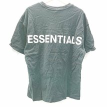 ◇ FOG ESSENTIALS エフオージーエッセンシャルズ ドロップショルダー 長袖 ロングティ－シャツ サイズS ブラック メンズ E_画像2