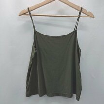 ◇ ◎ AMERI アメリ SHEER VOLUME SHIRRING TOP 長袖 カットソー ブラウス サイズM モスグリーン レディース E_画像3