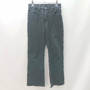 * UNIQLO Uniqlo flair high lai jeans flair Denim pants size 24(61cm) black lady's E