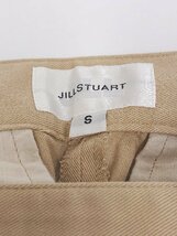 ◇ JILLSTUART ジル スチュアート クロップド丈 リボン パンツ スラックス サイズS ベージュ レディース P_画像3