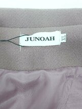 ■ ◎ ●未使用● JUNOAH ジュノア タグ付き きれいめ 華やか 長袖 チェスターコート サイズXL ピンク系 レディース P_画像3