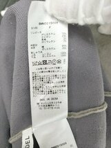 ◇ ◎ snidel スナイデル 2WAY キレイめ シンプル 長袖 膝下丈 ワンピース サイズOne グレー系 レディース P_画像4