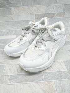 ◇ PUMA プーマ RS-CURVE GLOW?375174-02 スニーカー シューズ サイズ24.0cm ホワイト レディース P