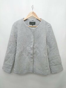 ◇ URBAN RESEARCH アーバンリサーチ 2WAY ウール ジップアップ 長袖 コート ジャケット サイズ38 グレー レディース P