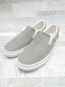 ◇ VANS ヴァンズ SLIP ON スリッポン?V98CLA スニーカー シューズ サイズ24.5 カーキ レディース メンズ P