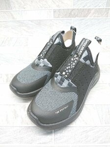 ◇ ◎ ●未使用● SKECHERS スケッチャーズ キッズ スニーカー シューズ サイズ17.0cm ブラック グレー メンズ P