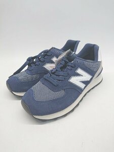 ◇ ◎ ●未使用● NEW BALANCE ローカット NBJ-1136574 スニーカー シューズ サイズ25.5 ネイビー メンズ P