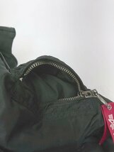 ■ ◎ ALPHA INDUSTRIES 2WAY MA-1 フライト ジップアップ 長袖 ジャケット サイズL ブラック メンズ P_画像6