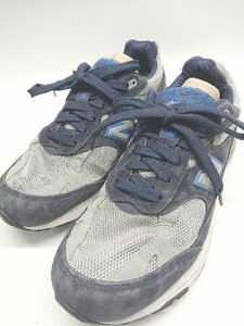 ◇ NEW BALANCE ニューバランス / MR993/グレー/Made in USA スニーカー シューズ サイズ28.0 ネイビー グレー メンズ P