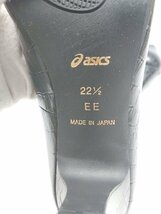 ◇ ASICS?RUNWALK アシックスランウォ－ク 通勤 OL 大人女子 ヒール パンプス サイズ22.5 ブラック レディース P_画像5