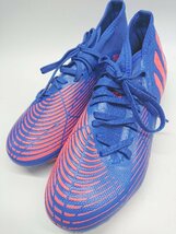 ◇ adidas PREDATOR?PBB698007?フットサルシューズ スニーカー シューズ サイズ24.5 ブルー レディース メンズ P_画像1